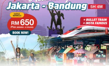Pakej Melancong ke Jakarta – Bandung